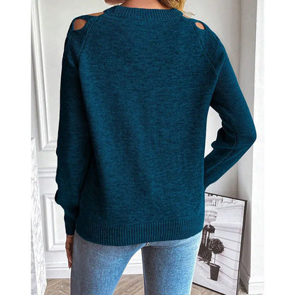 Womens Warm Hollow Out Sweaters