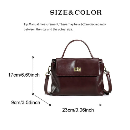Genuine Leather Luxury Kangaroo Casual Women Handbags