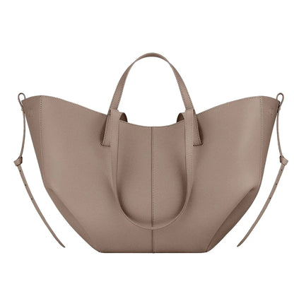 Large Capacity Chic PU Leather Shoulder Tote for Women