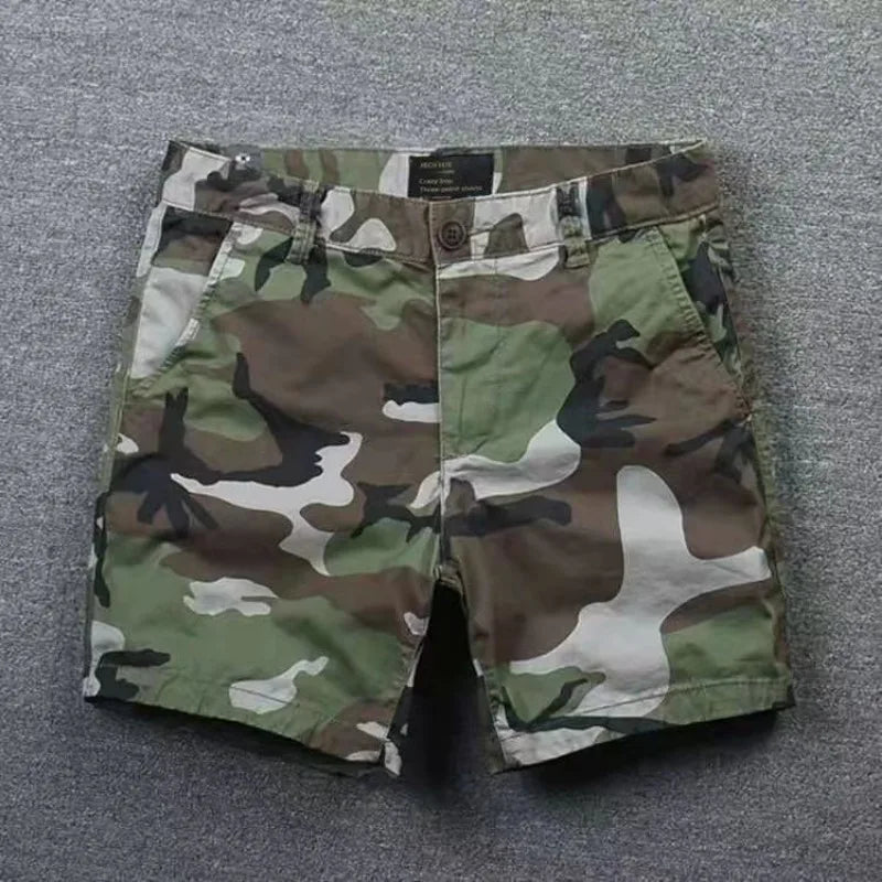 New High Quality Camouflage Cargo Shorts For Women