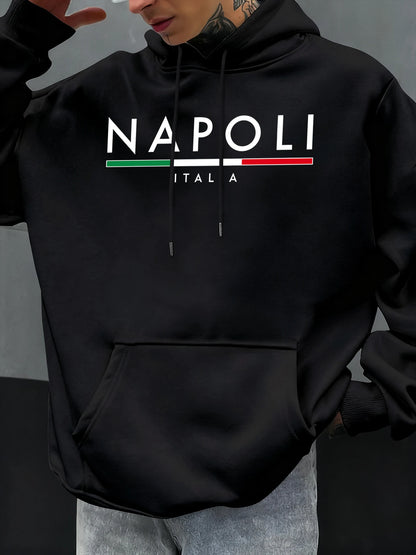 Native Land Letter Printed Cool Cotton Hoodies