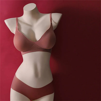 Externally Supported Push-Up Bra – Breathable Wire-Free Lift