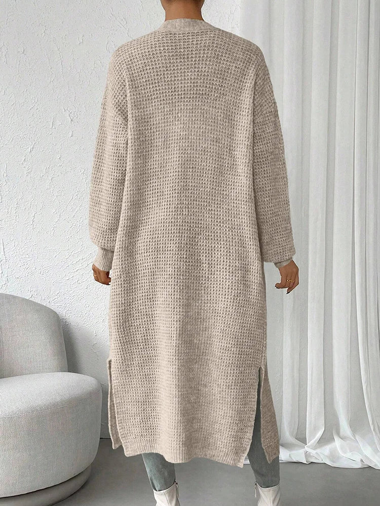 Fluffy Two Pieces Knit Cardigan Sweater