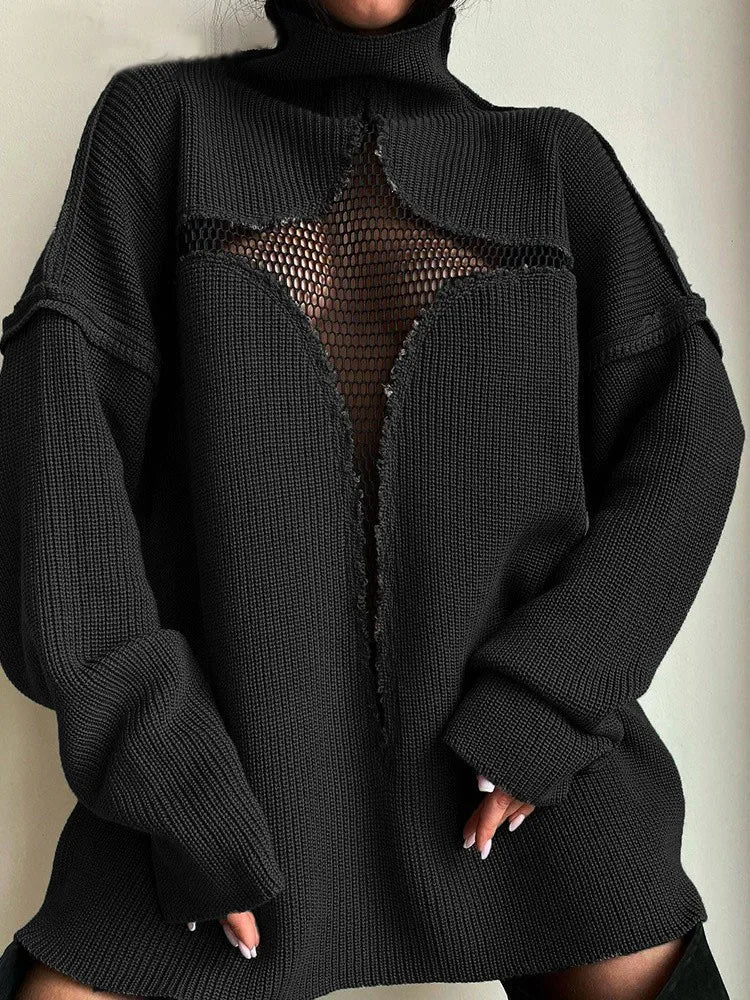 Women Oversized Knitted Sweater