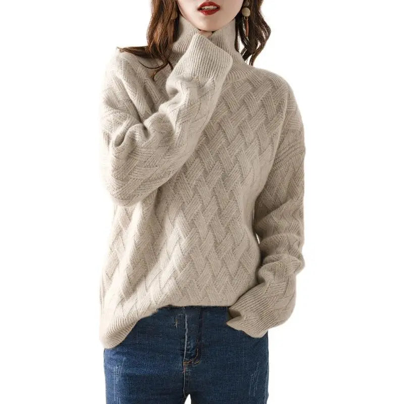 Women Casual Thick Loose Sweaters