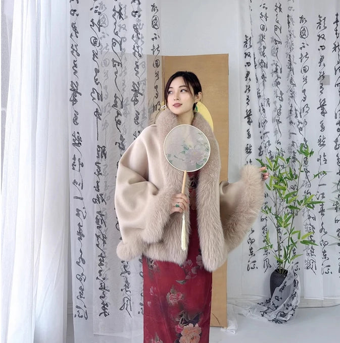 Luxury Furry Hooded Snow Coats