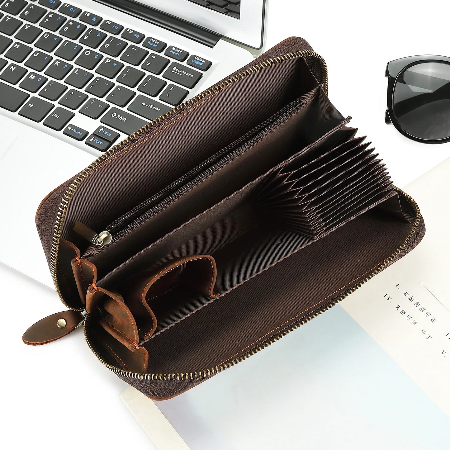 Genuine Leather Soft Brown Wallet