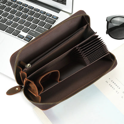 Genuine Leather Soft Brown Wallet