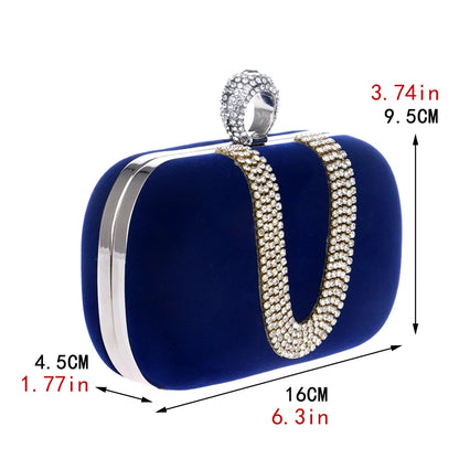 Diamond Line Luxury Designer Evening Bags