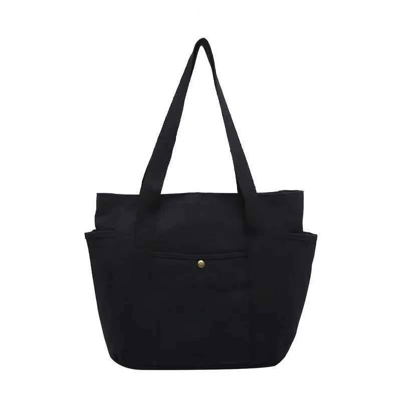 London Books Women Canvas Shoulder Tote Bag