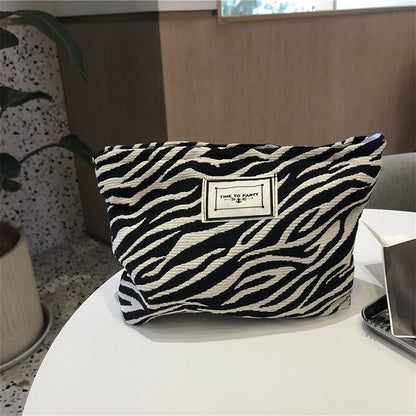 Zebra Design Large Shopping Totes