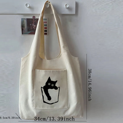 Womens Japanese Big Canvas Bag