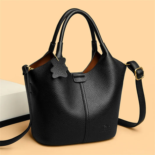 Minimal Womens Soft Leather Handbags