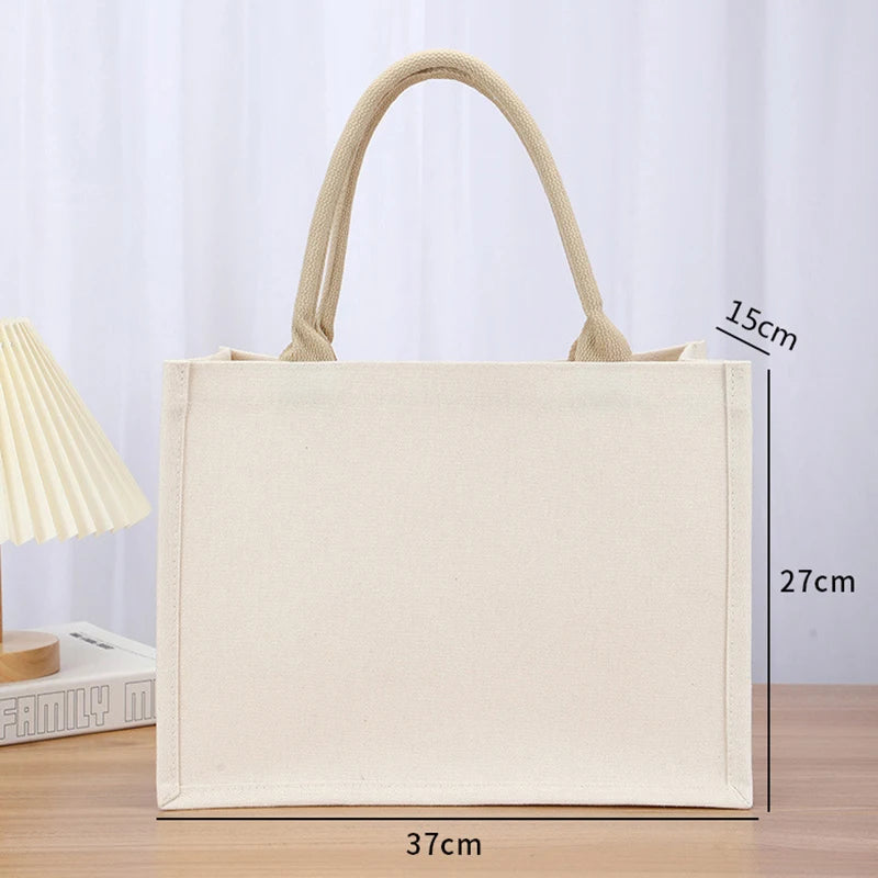 Eco Friendly Cotton Canvas Shopping Grocery Bags