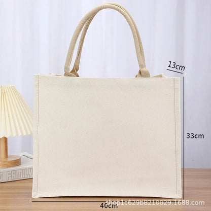 Eco Friendly Cotton Canvas Shopping Grocery Bags
