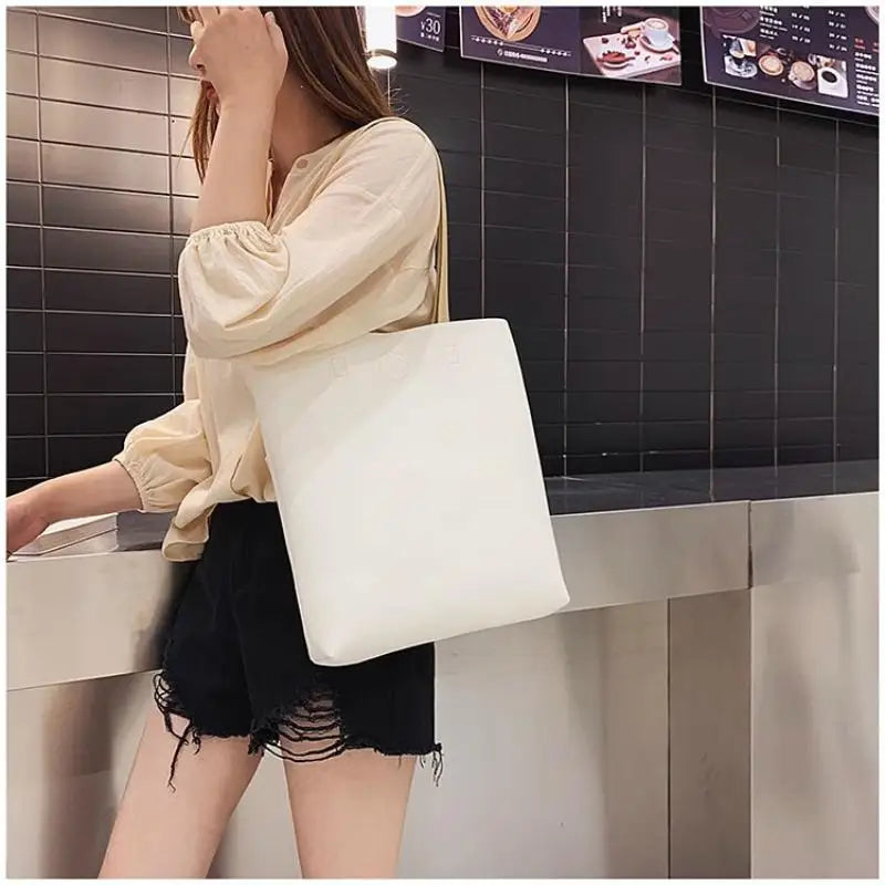 Large Capacity Chic Pu Leather Shoulder Tote For Women