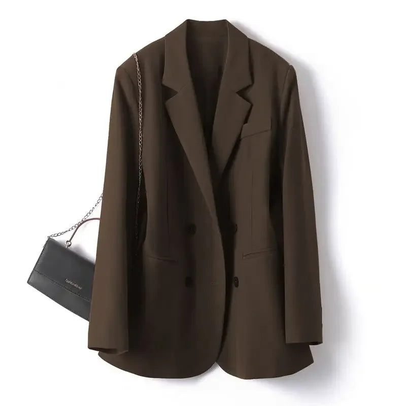 Office Fashion Open Stitch Thin Blazers