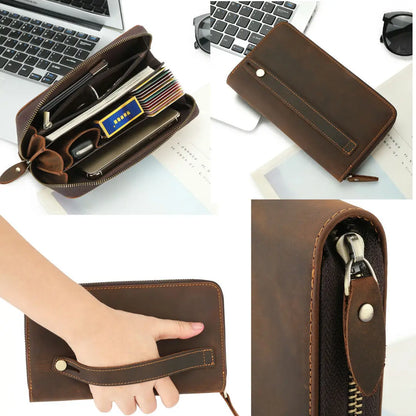 Genuine Leather Soft Brown Wallet