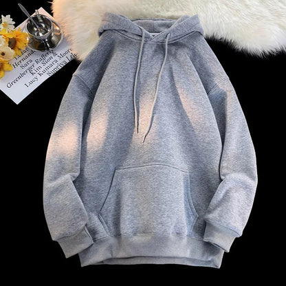 5xl Plus Size Half Color Harmony Casual Hoodies