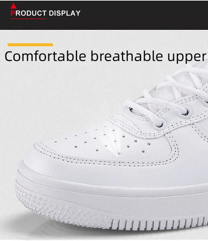 Orange Line Lace Up High Quality Men Leather Boots