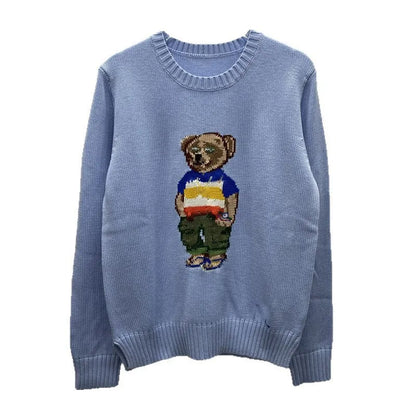Womens Sweety Bear Cartoony Sweater