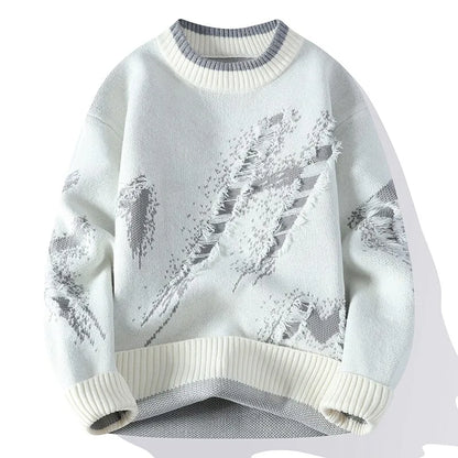 Cartoon Cloud Companions Sweater
