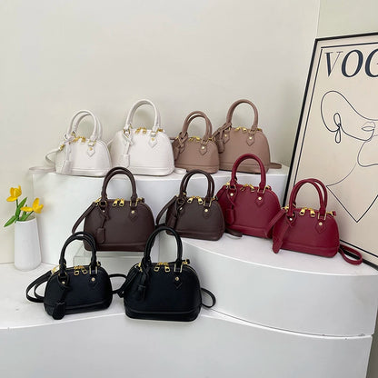 Cute Sequin Shell Shoulder Bag For Women Small Crossbody Phone Money Pouch