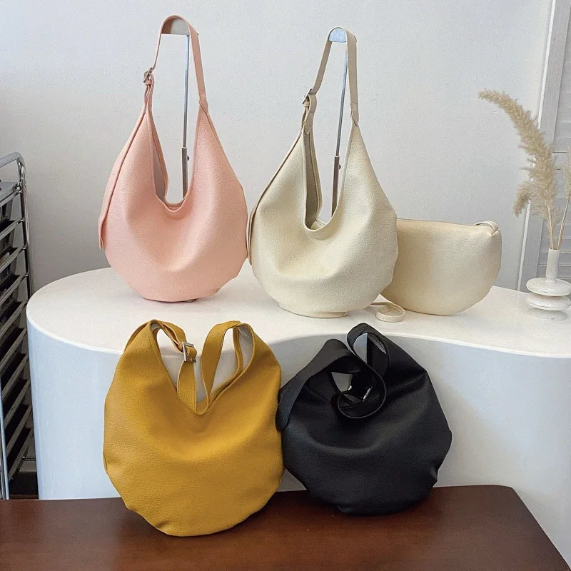 Women New Arrival Soft Dumplings Handbags