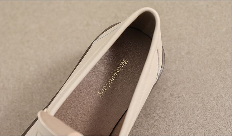 New Women's Soft Leather English Style Loafers Shoes