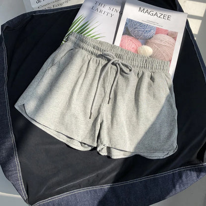 High Comfort Elastic Waist Drawstring Women Shorts