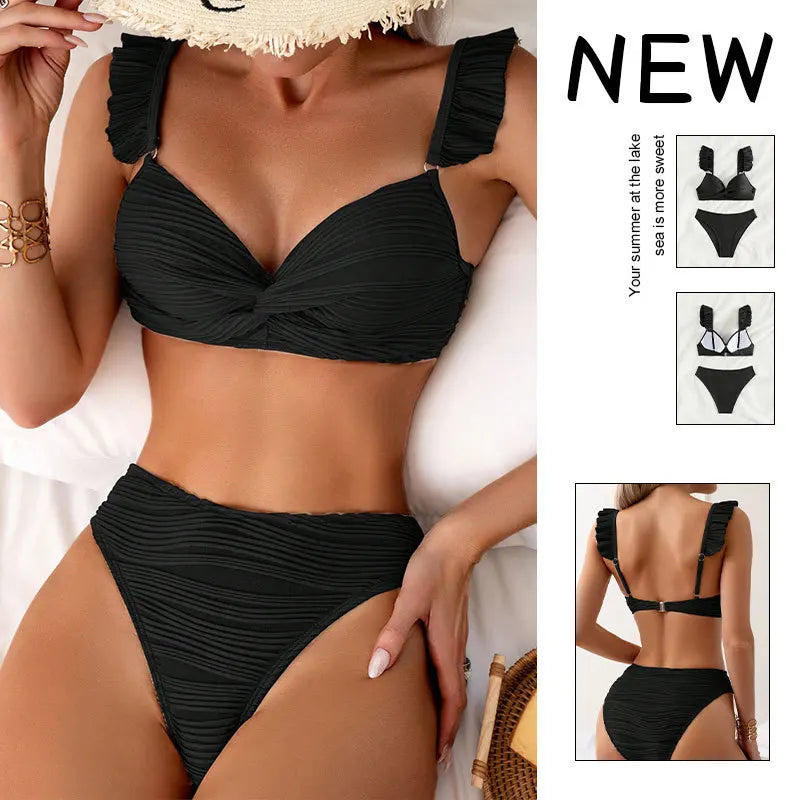 2025 Sexy Push Up Bikini Set For Women Brazilian Swimsuit Beach Pool Swimwear