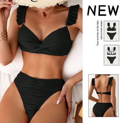 2025 Sexy Push Up Bikini Set For Women Brazilian Swimsuit Beach Pool Swimwear