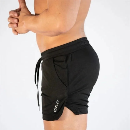 2 In 1 Mens Training Gym Fitness Sport Style Shorts