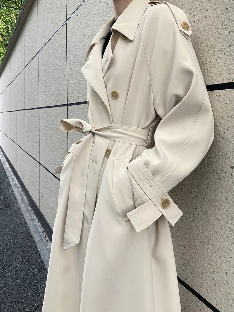 Women Vintage Windbraker Trench Coats