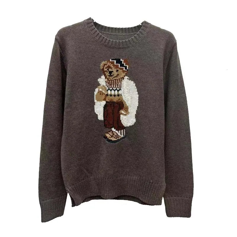 Womens Sweety Bear Cartoony Sweater