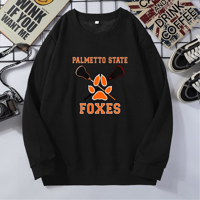 Palmetto State Foxes Round Neck Sweatshirts