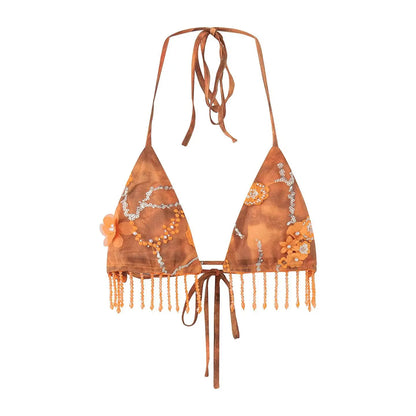 Afro Brazilian Style Plus Size Beach Dress Bikini Set