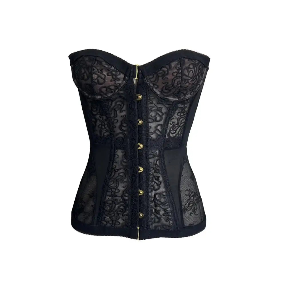 Womens Sleeveless Sexy Strapless Corset Crop Tank Top