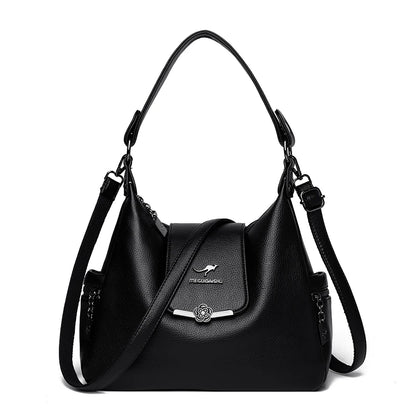 Luxury Designer Handbags For Women Large Capacity Soft Leather Shoulder Crossbody Bags High Quality Fashion