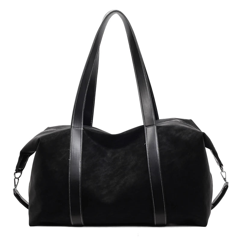 Classic Suede Weekend Duffle Bag