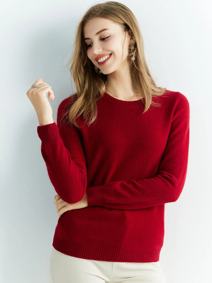 2025 New Thick Cashmere Sweater Women S Autumn Winter Knitted Pullover Tricot Jumper