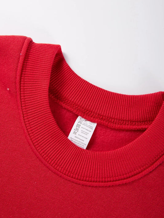 New York Printed Crew Neck Sweatshirts