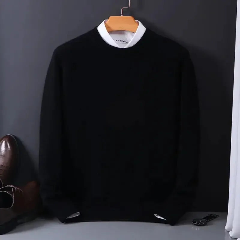 2024 Luxury Cashmere Sweater Designer Ripped Hole Fashion For Men