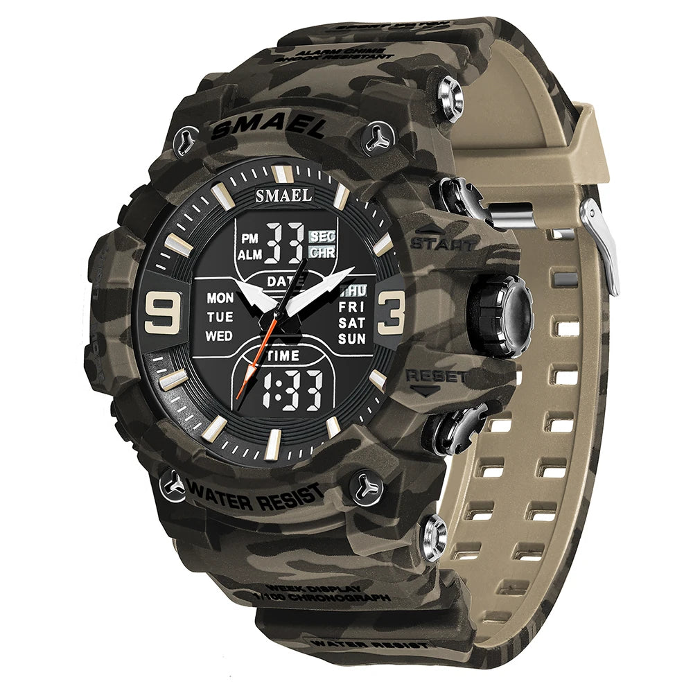 Analog Green Military Watches