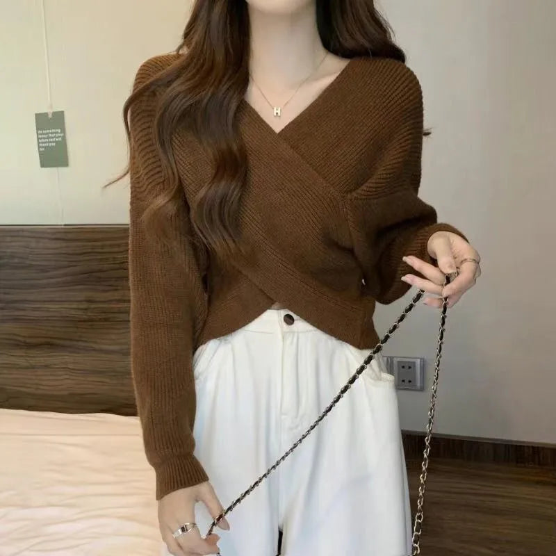 2025 High Neck Ribbed Knitted Sweater Women S Autumn Winter Slim Fit Long Sleeve Pullover Basic Casual Tops