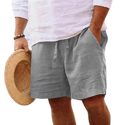 Mens Above Knee Cotton Jean Shorts