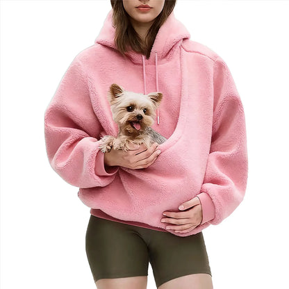 Cat Lover Front Carrier Pack Kangaroo Hoodie