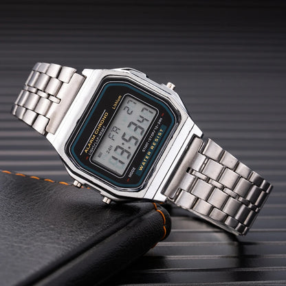 Bold Silicon Mens Digital Watch