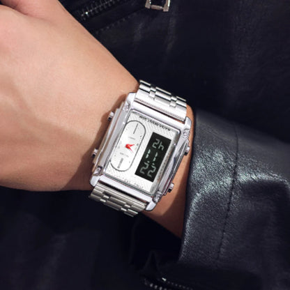 Mens Stainless Steel First Class Analog Dress Watches