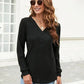 Spring Autumn Style V-Neck Line Style Sweaters For Women